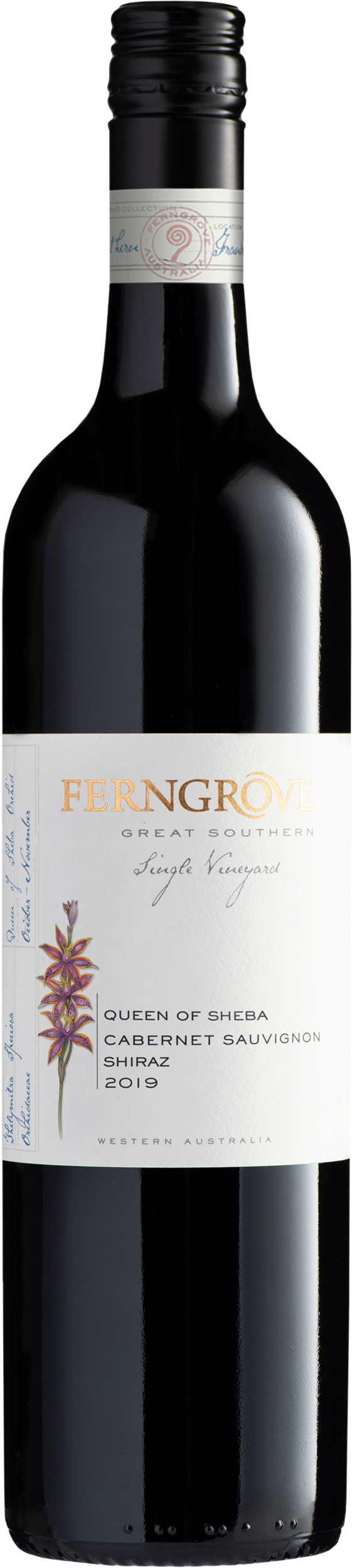 Ferngrove Orchid Range Queen Of Sheba Cabernet Sauvignon Shiraz 2019 Great Southern